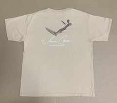90s Lance Carson Surfboard Surf T Shirt LARG – USA MADE (two small holes- faded)