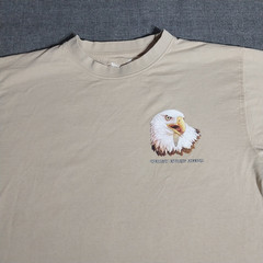 Operation Enduring Freedom Desert Storm T Shirt Medium Desert Beige Short Sleeve