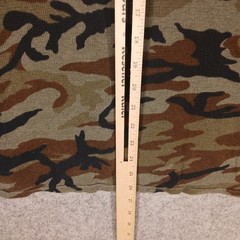 Polo Ralph Lauren Shirt Men XL Green Camo Thermal Waffle Knit Camouflage Hunting