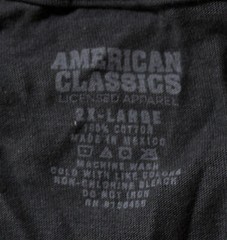American Classics Men’s Unicorn Alpha Male T-Shirt CD4 Charcoal Size 2XL