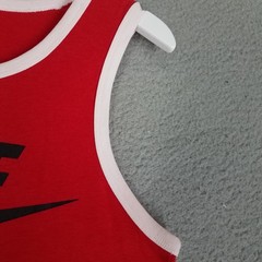 Nike Sportswear Ace Logo Tank Top Adult Small Retro Red Swoosh Casual Active