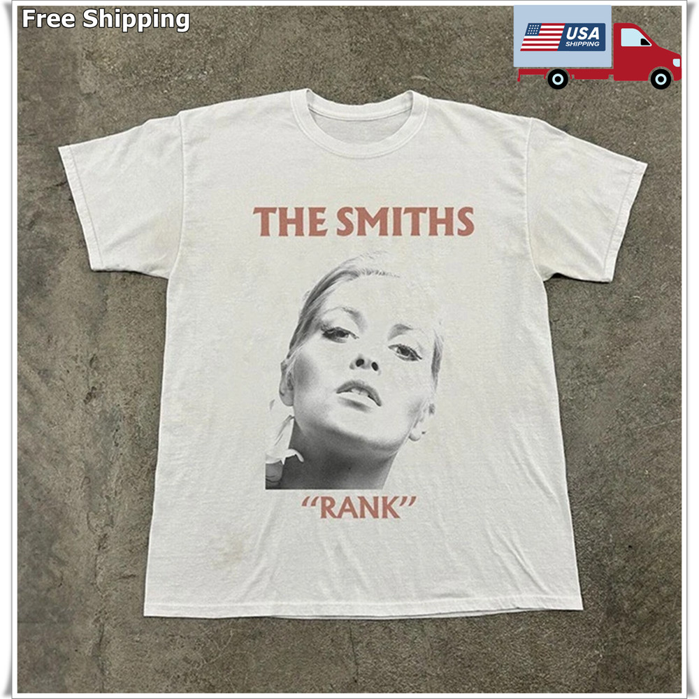 The Smiths ‘RANK’ Album T-shirt, Unisex White T-shirt, Size S-5XL