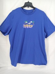 Adidas Men’s 2X Crew Neck T-Shirt Multi Sport Team Royal Blue