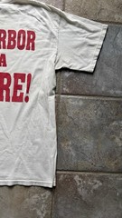 VTG Michigan Sucks Ann Arbor Is A Whore Graphic OSU Football T-Shirt White Large
