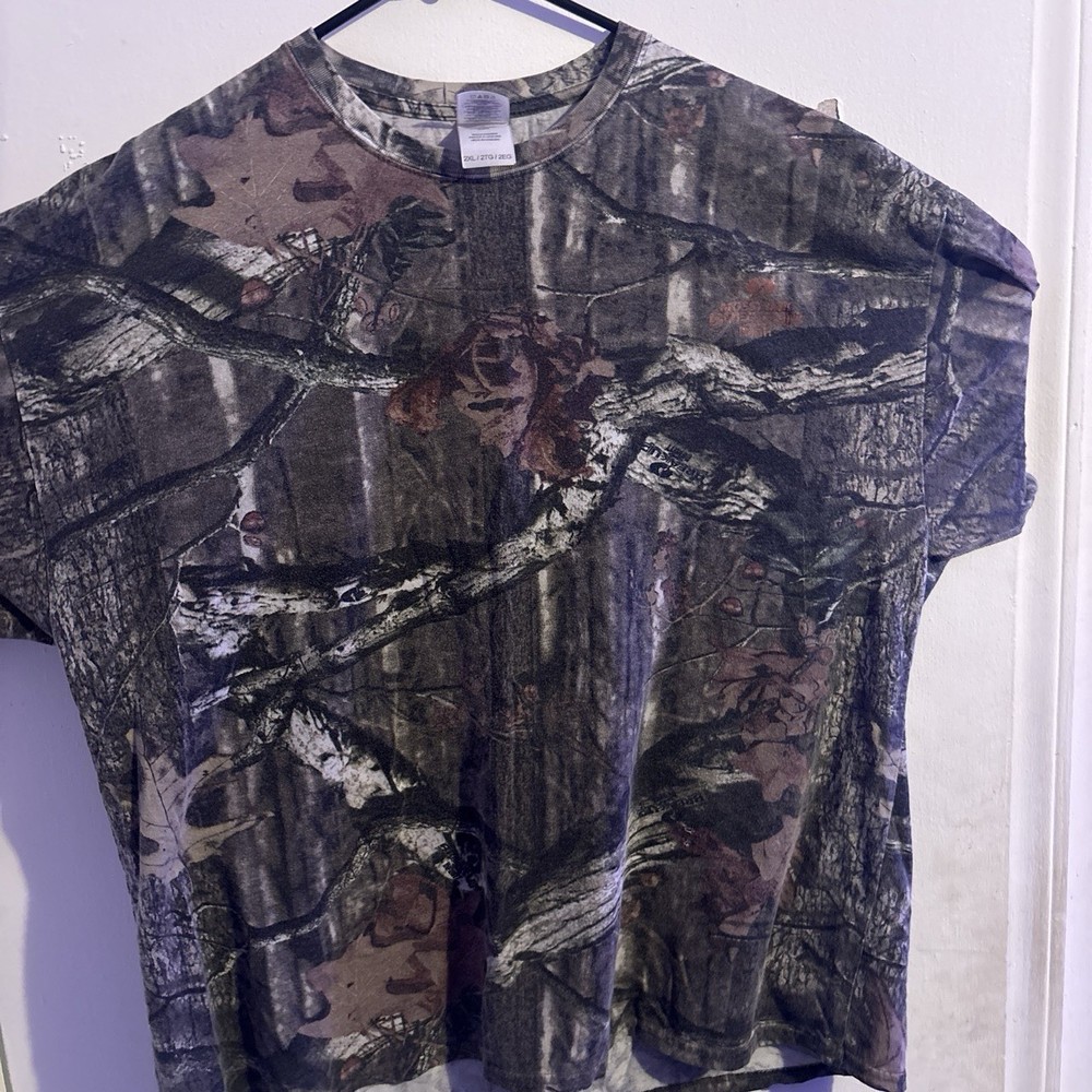 Mossy Oak Break-Up Infinity Men’s Camo Crew Neck Short Sleeve T-Shirt 2XL