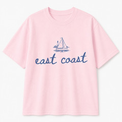 East Coast Fisherman Shirt Coastal Beach Summer Graphic Tee