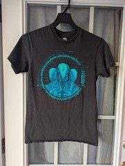 Westworld Synthetic Drone Tee Small Black Blue Graphic Sci-Fi HBO Mech Tech TV