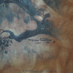 LIQUID BLUE sz Large Leopard Dino Parvano Mill Pond Press Art Panther Cheetah