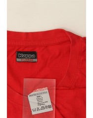 Kappa Mens Vest Top XL Red Cotton BN36