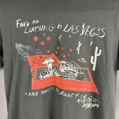 Fear and Loathing Las Vegas T Shirt L Black USA Made Gonzo Duke Ralph Steadman