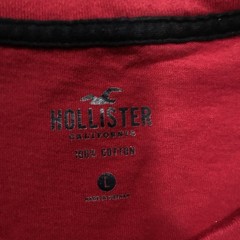 Y2k Calm Hollister California Embroided Logo T shirt