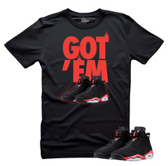 Shirt To Match Jordan 6 Infrared Salesman – GOT’EM Sneaker Match Shirts