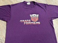 Vintage 90s The TRANSFORMERS T-Shirt USA Single Stitch More Than Meets Eye Hanes