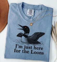Funny Loon Bird Lover Graphic Comfort Tee