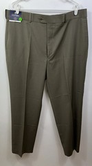 NWT Stafford Men’s 42 x 30 Classic Fit Flat Front Year Round Trouser Pants $70