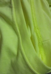 Neon Fruit Of The Loom Irregular S. Cotton Polyester Blend T-shirt NEVER WORN
