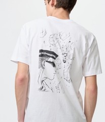 Uniqlo Yu Yu Hakusho UT Shueisha 100th Anniversary white T-shirt Cotton Japan