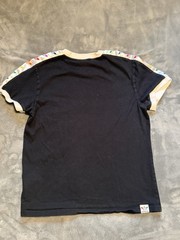 adidas Originals Ringer T-Shirt Black Rainbow Trefoil Logo Crew Pride Small