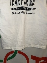 Vintage Tupac Memorial T Shirt Large Only God Can Judge Me Heaven Got A Ghetto