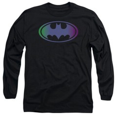 Batman Gradient Bat Logo Licensed Adult T-Shirt