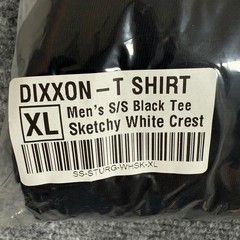 DIXXON Flannel Co. T-Shirt XL Black Sturgis SD Sketchy White Crest Tee NWT Men’s