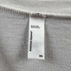 Arctic Monkeys Shirt Adult XS White V-Neck Vintage Y2K Band Tee American Apparel