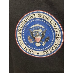 Trump 2020 President Seal Graphic T-Shirt Mens 3XL Black Heavy Cotton Tee