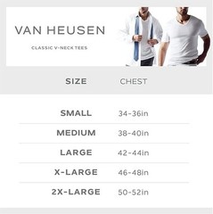 Van Heusen® Men’s 4 Pack Soft Cotton Tag Free CLASSIC V- Neck TEES