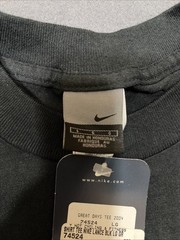 Y2K Nike Lance Armstrong Crewneck Black Swoosh Good And Great Days Men’s LG