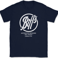 Biffs Automotive Detailing T-Shirt Tee Funny Movie Novelty Tee