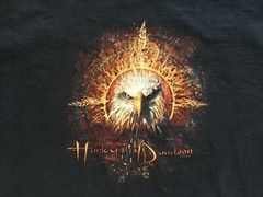 VTG Pacific Harley Davidson T Shirt Honolulu Fire Eagle 1996 & 03 Men’s XL Black