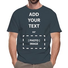 Custom Designed Crewneck T-Shirt | Personalized Shirt for Men Or Women