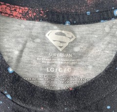 Superman DC Comics AOP Laser Eyes Flying Through the Universe Men Medium