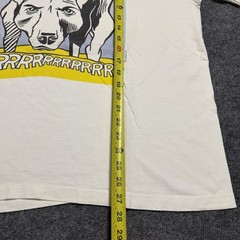 Vintage Roy Lichtenstein Guggenheim Museum Shirt XL Grrrrrrr Dog Pop Art 90s