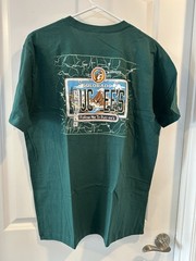 NEW Buc-ees T-shirt Colorado License Plate Size Large