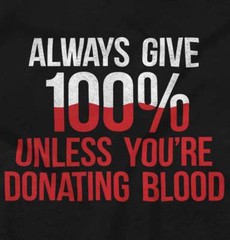 Blood Drive Medical Funny Doctor Nurse Gift Womens or Mens Crewneck T Shirt Tee