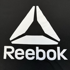 Reebok T-Shirt Men’s Large Black Sports Outdoors Soft Comfort Short Sleeve Used