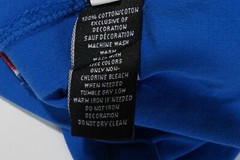 Men ETERNITY BC/AD Heart Blue T-Shirt XL