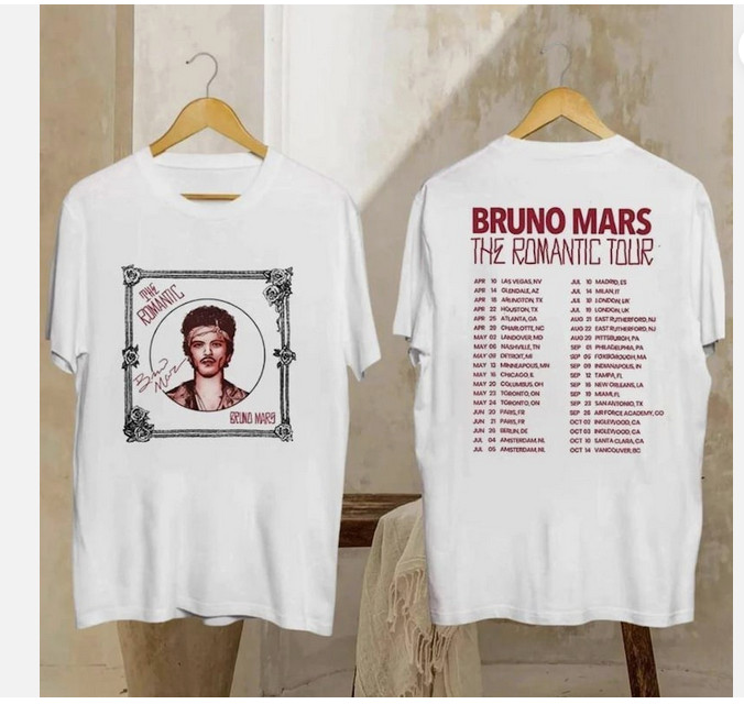 Vintage The Romantic Tour Graphic T-Shirt 2026 – Unisex Wear
