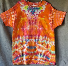 HANES SIZE X-LARGE 100% Cotton Tye Dyed Shirt Pre-washed WON’T FADE VERY SOFT