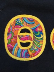 Theta Phi Alpha Fraternity / Sorority Sewn Letters Retro Cotton T Shirt M 38-40