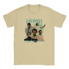 Vintage Bad Bunny Graphic Tee: 90s Retro Style Music Shirt