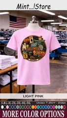Halloween Stay Spooky Shirt, Pumpkin Ghost Scarecrow Graphic Tee