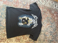 metallica t shirt vintage Ride The Lightning medium large black