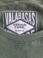 VALABASAS Men’s Green Skull Car Graphic Print Crew Neck Short Sleeve T-Shirt XL