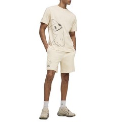 PUMA X Pokémon Relaxed Graphic Crew Neck Short Sleeve T-Shirt Mens Off White Ca