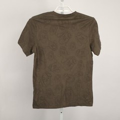 Jimmy’Z Shirt Mens Medium Green Grenade Man Graphic Crew Neck Short Sleeves