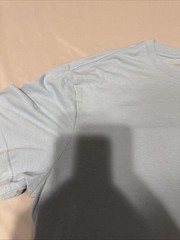 Reel Life Men’s Large T-Shirt Powder Blue Lightweight Graphic Fishing Tee
