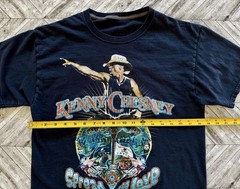 Kenny Chesney T-Shirt Mens Medium Black Spread the Love Tour Miranda Lambert Y2K