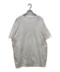 Authentic CELINE College Arch Logo Print T-shirt L White Men 2X60L671Q 01UZ